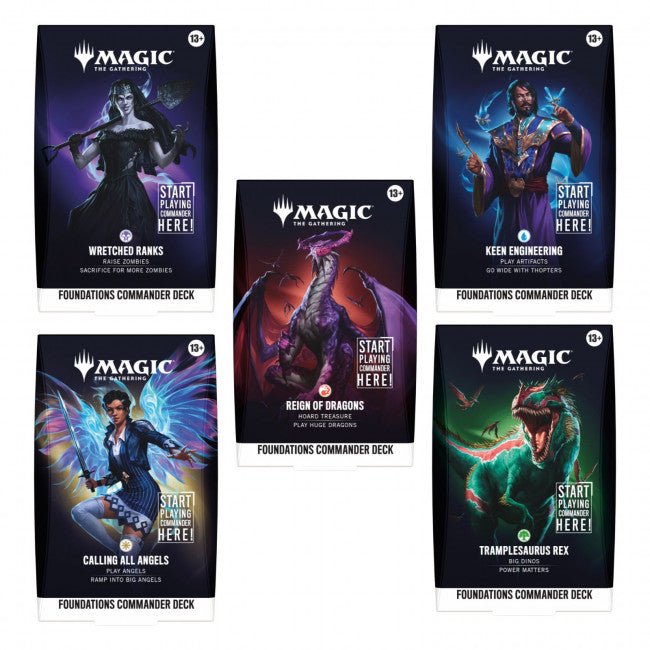 MTG Foundations - Starter Commander Decks