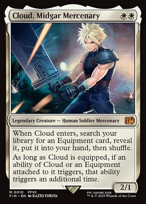 Image of Cloud, Midgar Mercenary Final Fantasy (fin) #10