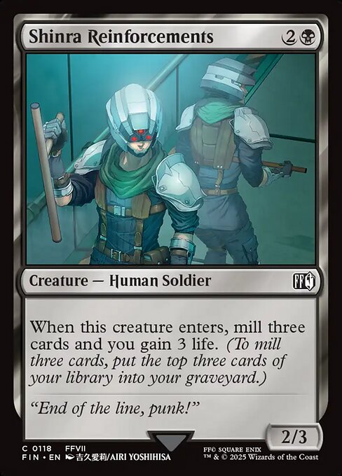 Image of Shinra Reinforcements Final Fantasy (fin) #118