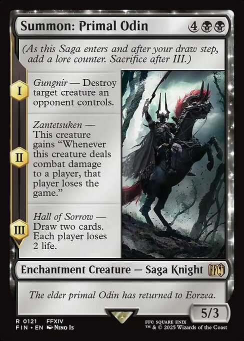 Image of Summon: Primal Odin Final Fantasy (fin) #121
