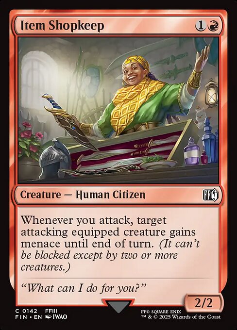 Image of Item Shopkeep Final Fantasy (fin) #142