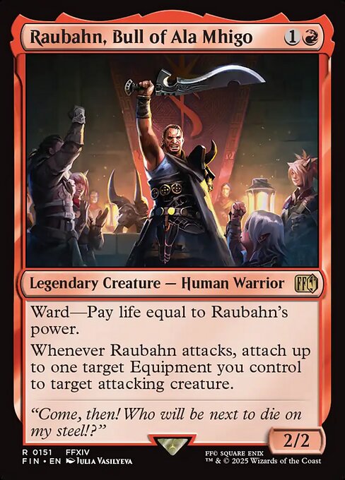 Image of Raubahn, Bull of Ala Mhigo Final Fantasy (fin) #151