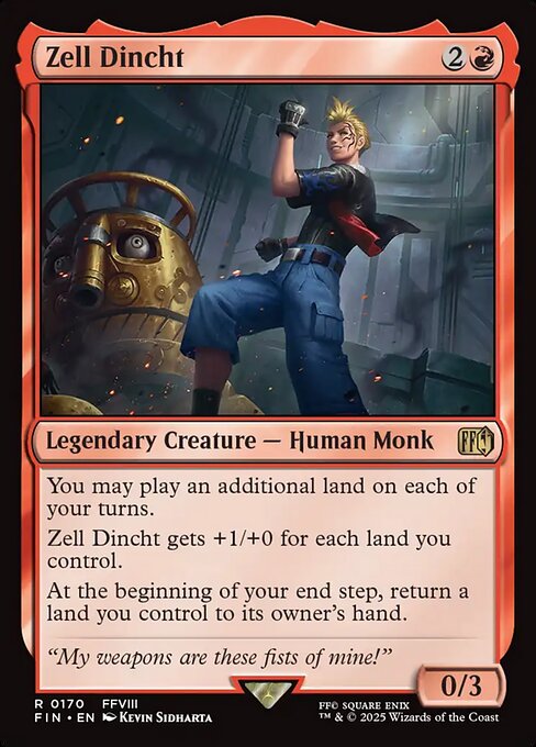 Image of Zell Dincht Final Fantasy (fin) #170