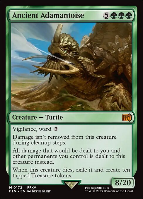 Image of Ancient Adamantoise Final Fantasy (fin) #172