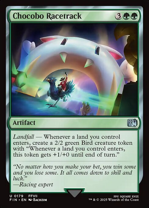 Image of Chocobo Racetrack Final Fantasy (fin) #179