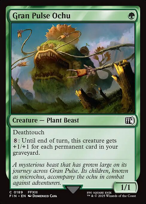 Image of Gran Pulse Ochu Final Fantasy (fin) #189