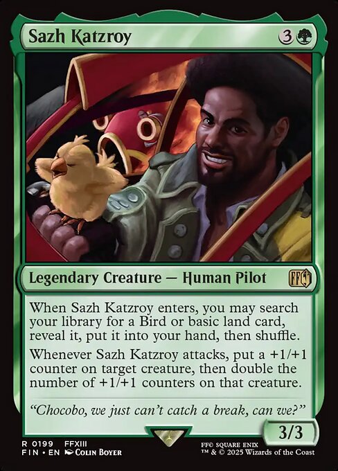 Image of Sazh Katzroy Final Fantasy (fin) #199