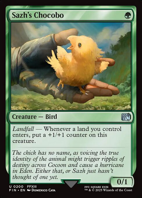 Image of Sazh's Chocobo Final Fantasy (fin) #200