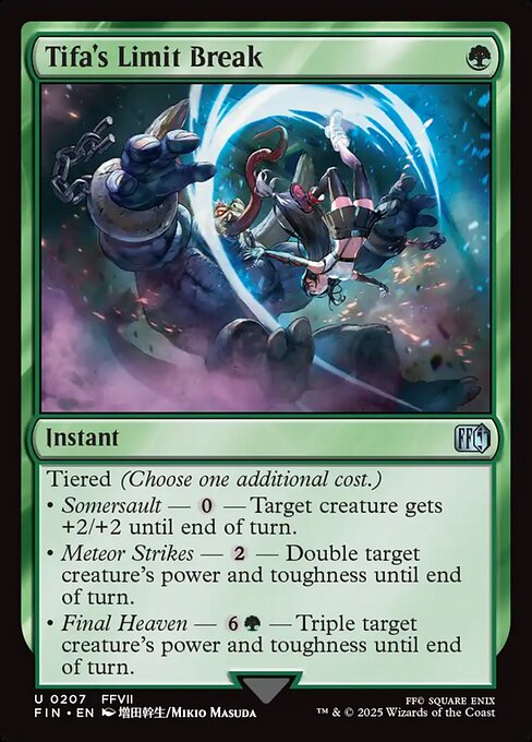 Image of Tifa's Limit Break Final Fantasy (fin) #207