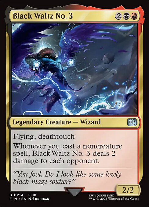 Image of Black Waltz No. 3 Final Fantasy (fin) #214