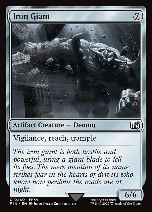 Image of Iron Giant Final Fantasy (fin) #260