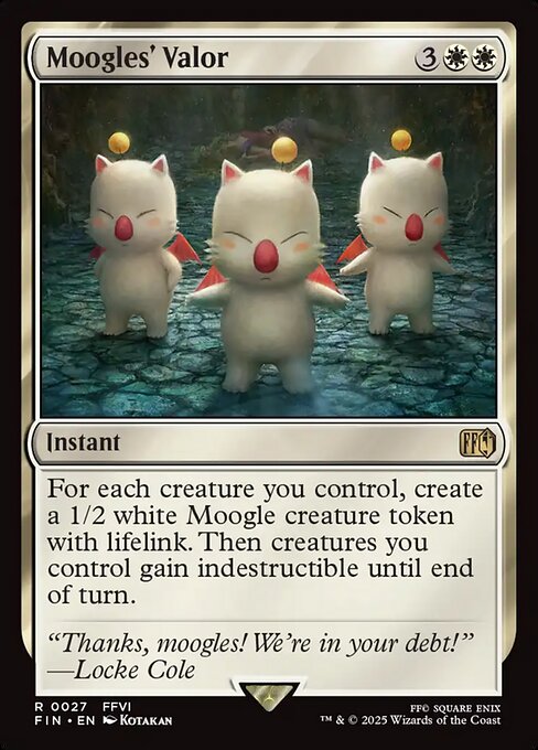 Image of Moogles' Valor Final Fantasy (fin) #27