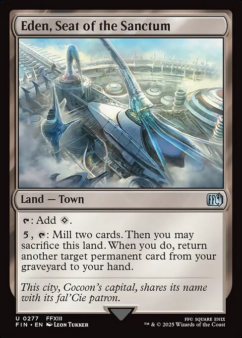 Image of Eden, Seat of the Sanctum Final Fantasy (fin) #277