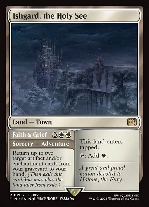 Image of Ishgard, the Holy See Faith  Grief Final Fantasy (fin) #283