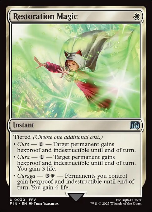 Image of Restoration Magic Final Fantasy (fin) #30