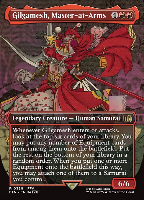 Image of Gilgamesh, Master-at-Arms Final Fantasy (fin) #338