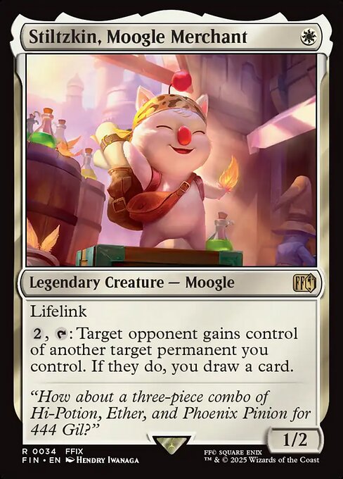 Image of Stiltzkin, Moogle Merchant Final Fantasy (fin) #34
