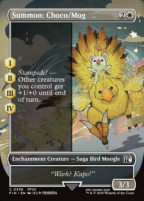 Image of Summon: Choco/Mog Final Fantasy (fin) #358