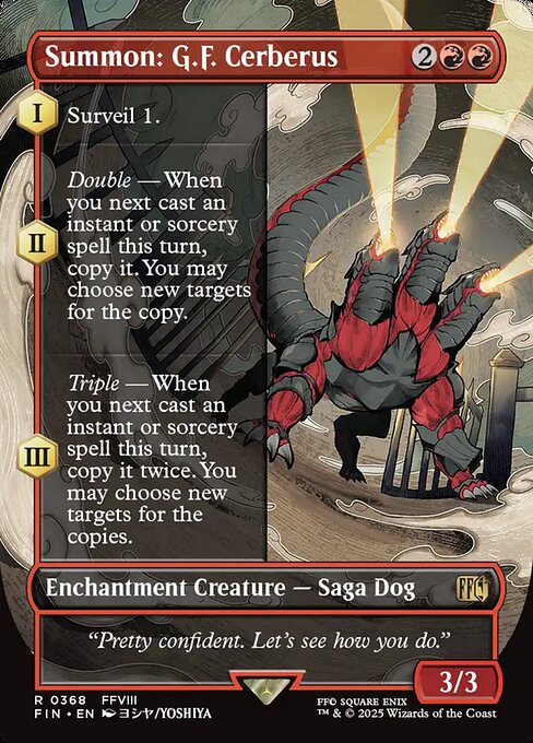 Image of Summon: G.F. Cerberus Final Fantasy (fin) #368