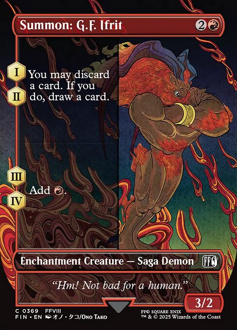 Image of Summon: G.F. Ifrit Final Fantasy (fin) #369