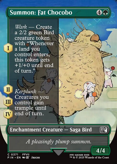 Image of Summon: Fat Chocobo Final Fantasy (fin) #371