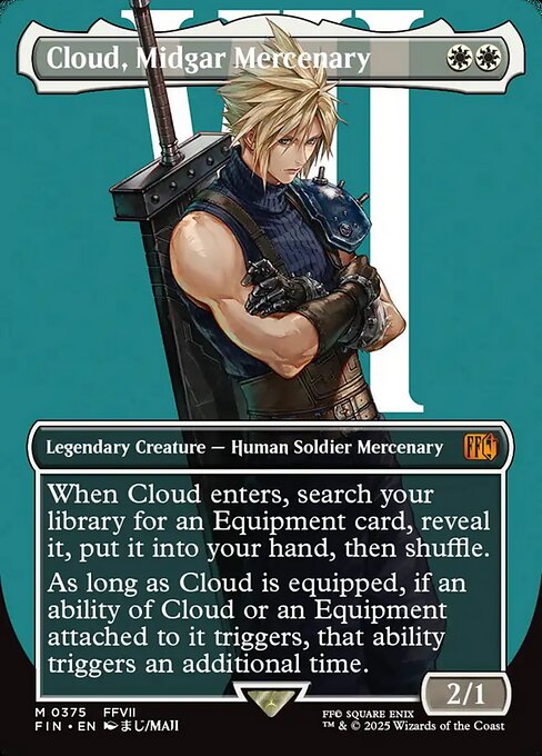 Image of Cloud, Midgar Mercenary Final Fantasy (fin) #375