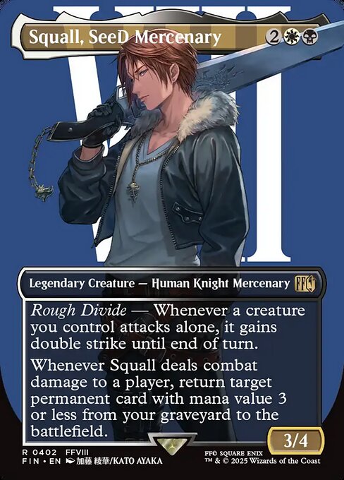 Image of Squall, SeeD Mercenary Final Fantasy (fin) #402
