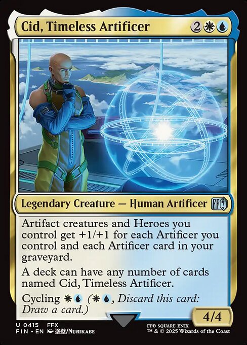 Image of Cid, Timeless Artificer Final Fantasy (fin) #415