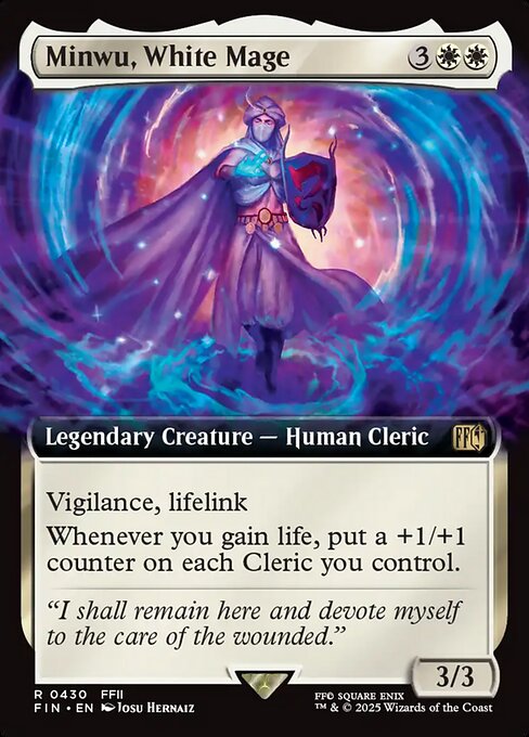 Image of Minwu, White Mage Final Fantasy (fin) #430