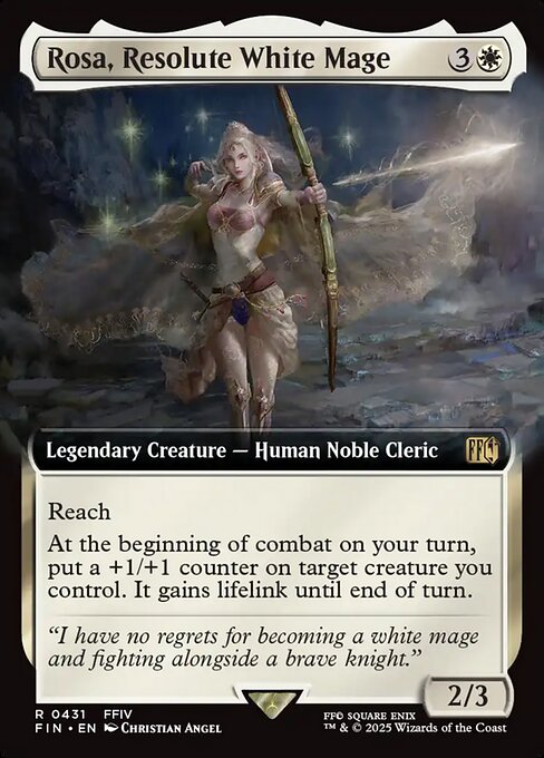 Image of Rosa, Resolute White Mage Final Fantasy (fin) #431
