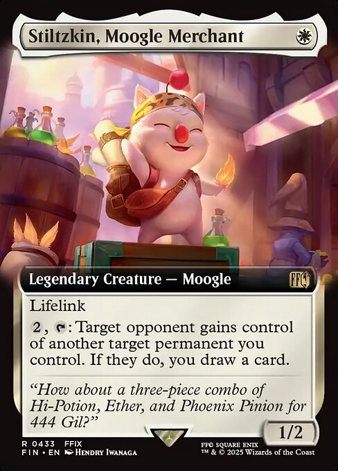 Image of Stiltzkin, Moogle Merchant Final Fantasy (fin) #433
