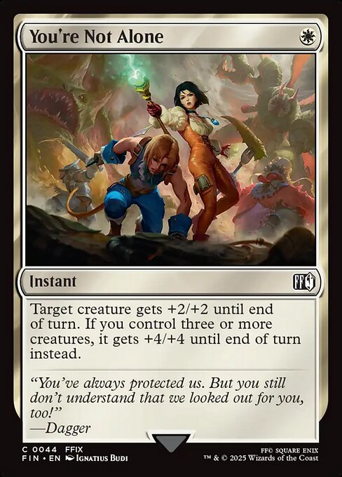 Image of You're Not Alone Final Fantasy (fin) #44