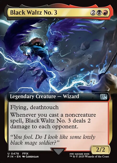 Image of Black Waltz No. 3 Final Fantasy (fin) #478