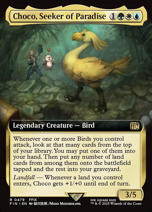 Image of Choco, Seeker of Paradise Final Fantasy (fin) #479