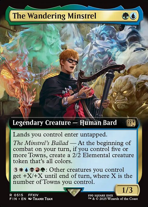 Image of The Wandering Minstrel Final Fantasy (fin) #515