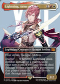 Image of Lightning, Army of One Final Fantasy - 545 -  MTG C-AC - Surge Foil