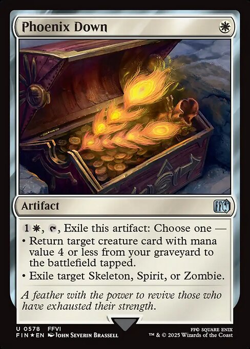 Image of Phoenix Down Final Fantasy (fin) #578