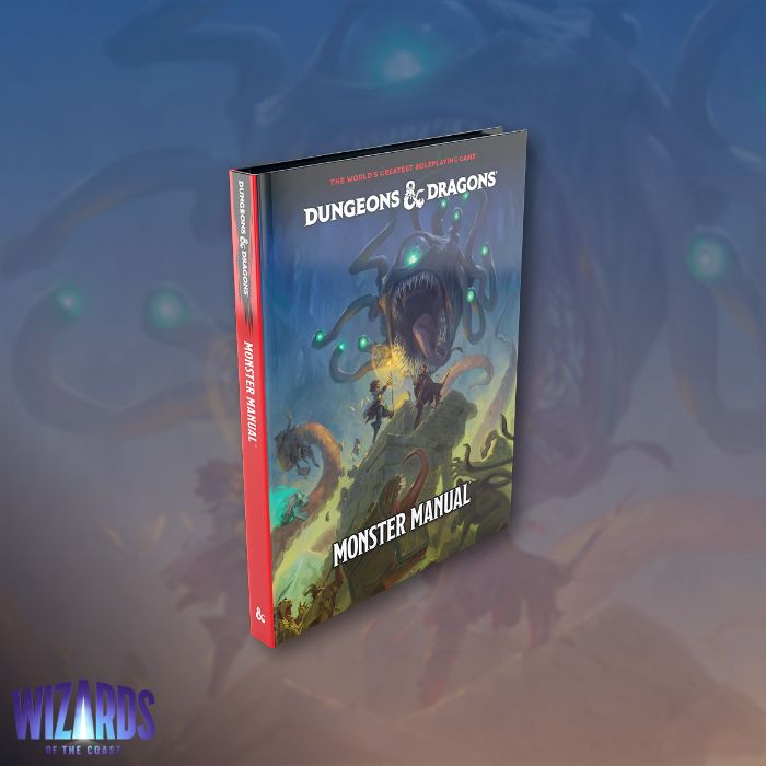 D&D Dungeons & Dragons Monster Manual Hardcover (2024)