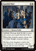 Guarded Heir #14 FDN Foundations en MTG