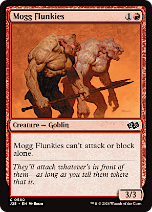 Mogg Flunkies #580 Foundations Jumpstart en