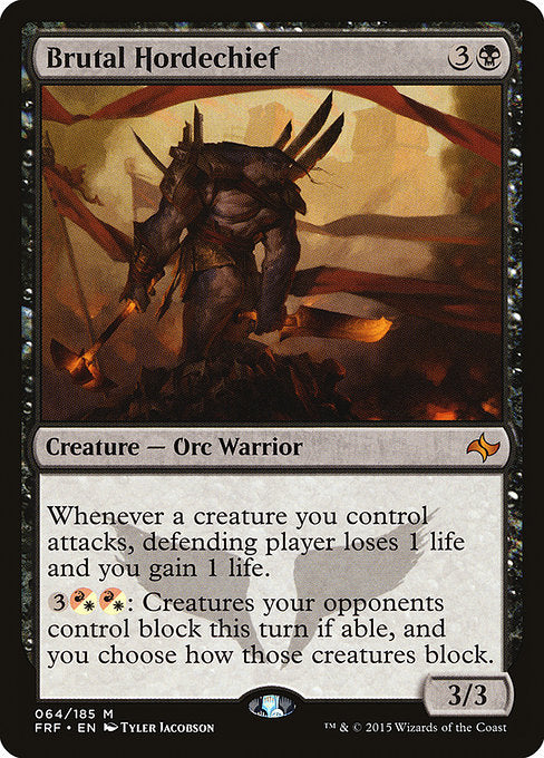 Image of Brutal Hordechief Fate Reforged (FRF) #64