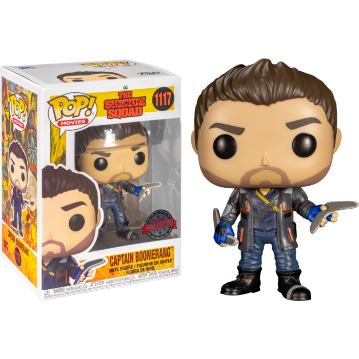 #1117 The Suicide Squad - Captain Boomerang Vinyl Figure - Funko Pop! - Pop Culture Larrikin 
