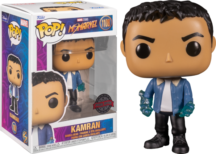 Marvel: Ms. Marvel - Special Edition - Kamran #1108 - Funko Pop! - Pop Culture Larrikin 