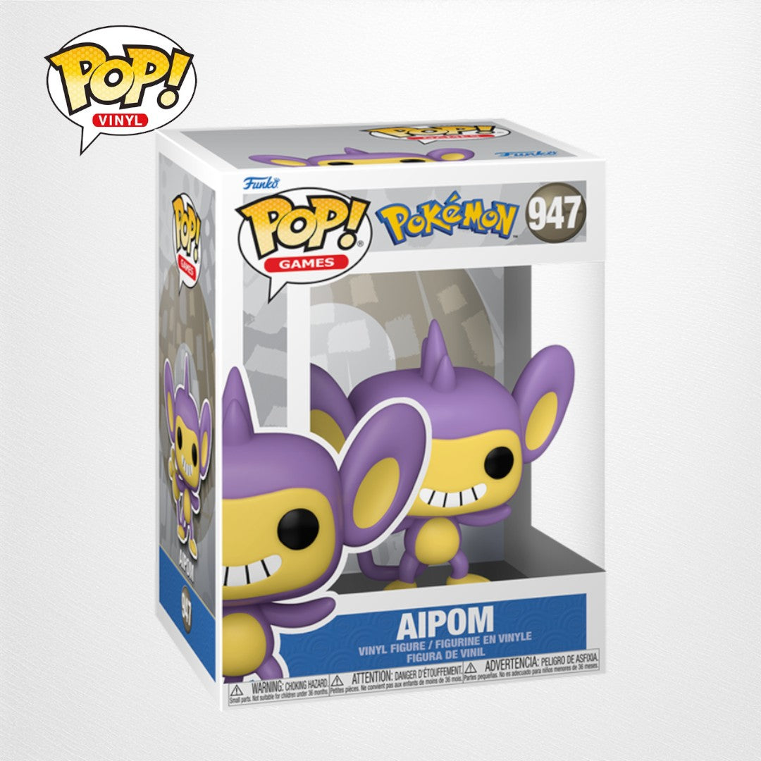 Pokémon - Aipom - Pop! Vinyl - Pop Culture Larrikin 