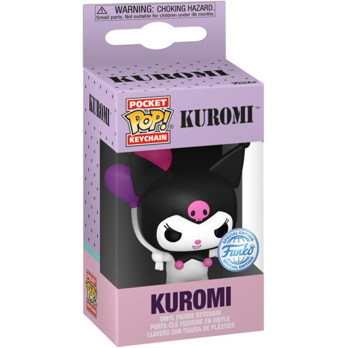 Hello Kitty - Kuromi (Balloons) Pop! Keychain RS - Pop Culture Larrikin 
