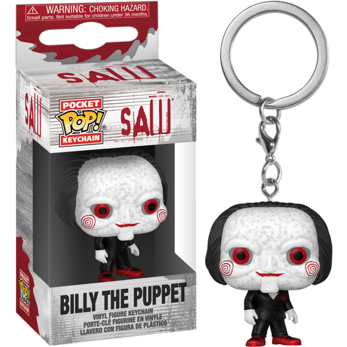 Saw - Billy the Puppet 10th Anniversary Pocket Pop! Keychain