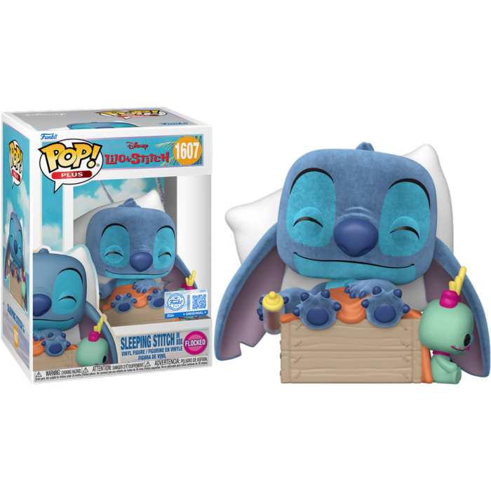 Lilo & Stitch - Sleeping Stitch in Box (Flocked) Pop! Plus Vinyl Figure