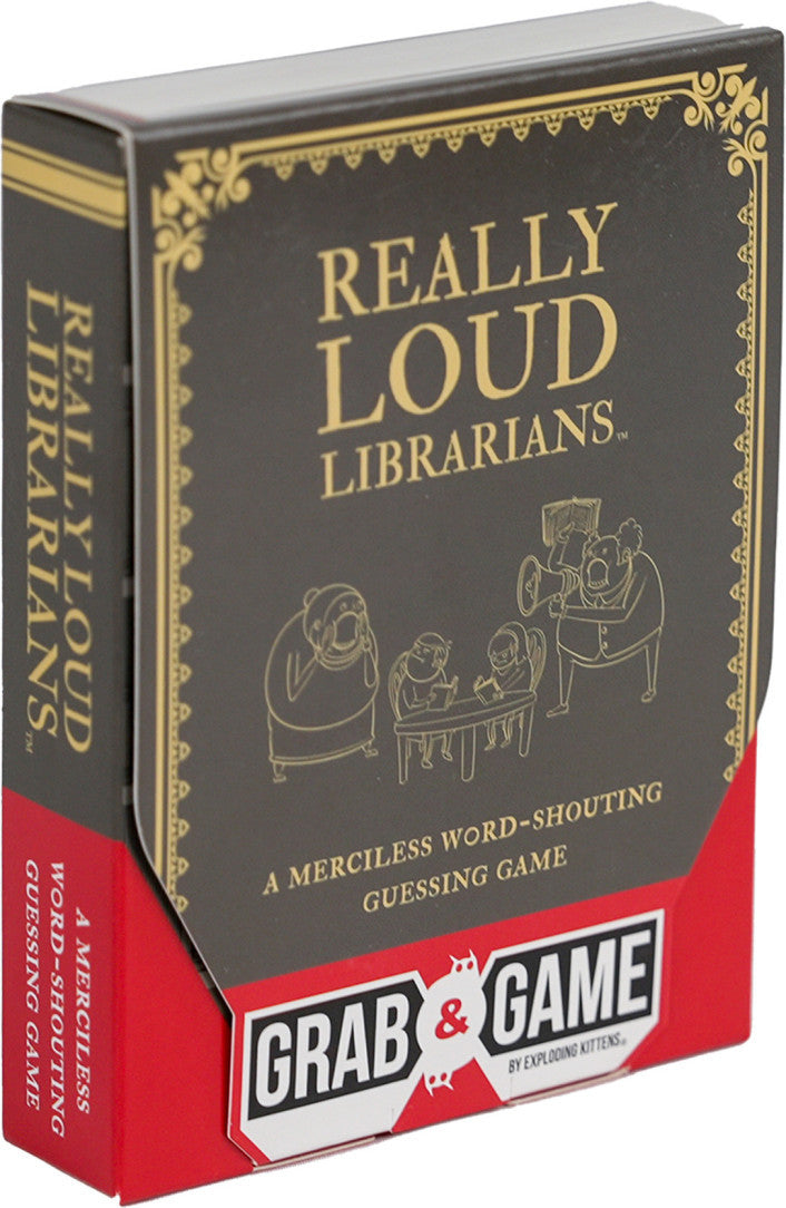 Grab & Game - Really Loud Librarians (by Exploding Kittens) - Pop Culture Larrikin 