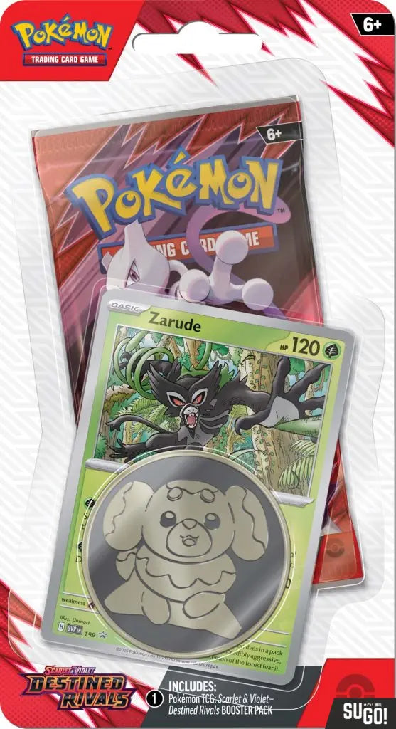 Destined Rivals Checklane Blister (Assorted) - Pokémon TCG Scarlet & Violet