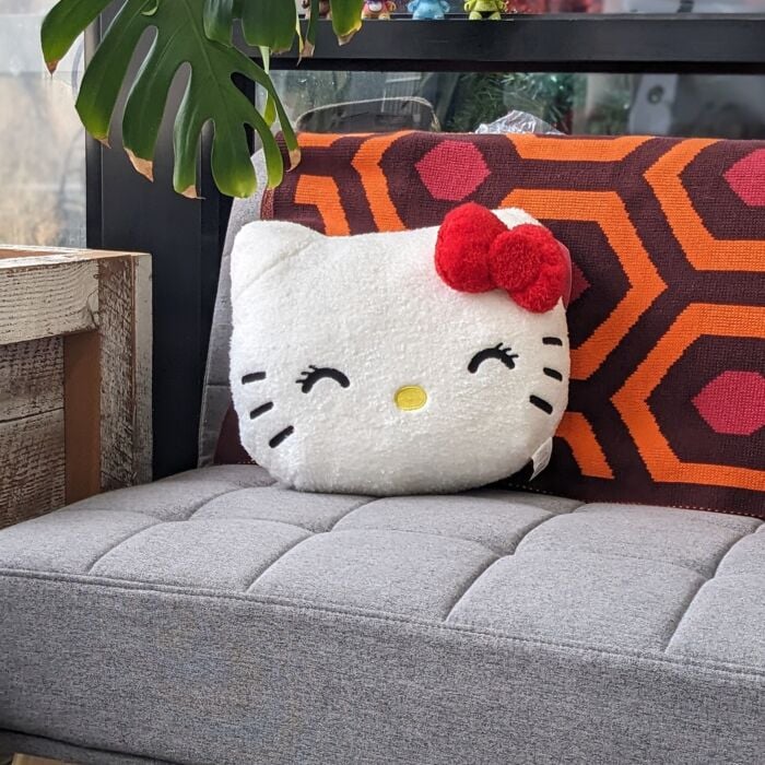 Hello Kitty - Closed Eyes Plush Cushion